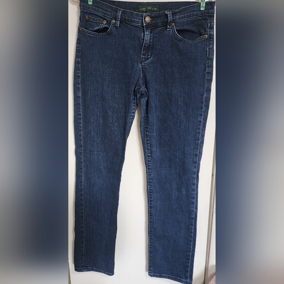 Ralph Lauren Dark Blue Straight Leg Jeans - Picture 1 of 5